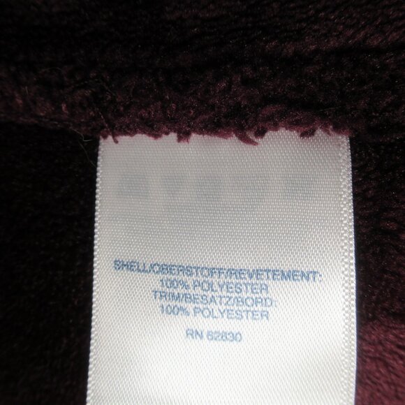 Lands’ End Quarter-Snap Purple Fleece Pullover | Size Medium Tall (10–12) - Picture 11 of 13